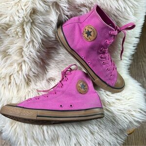 Converse Fuchsia All Star Sneakers
